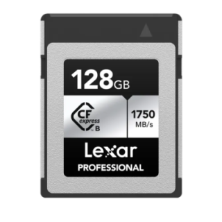 Lexar LCXEXSL128G-RNENG - 1750MB/s CFexpress B 128GB Silver