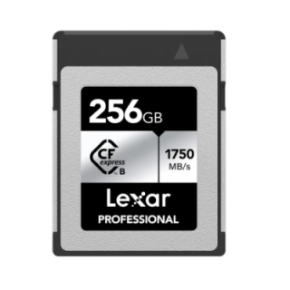 Lexar LCXEXSL256G-RNENG - 1750MB/s CFexpress B 256GB Silver