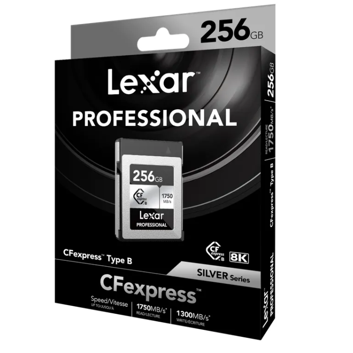 Lexar LCXEXSL256G-RNENG - 1750MB/s CFexpress B 256GB Silver