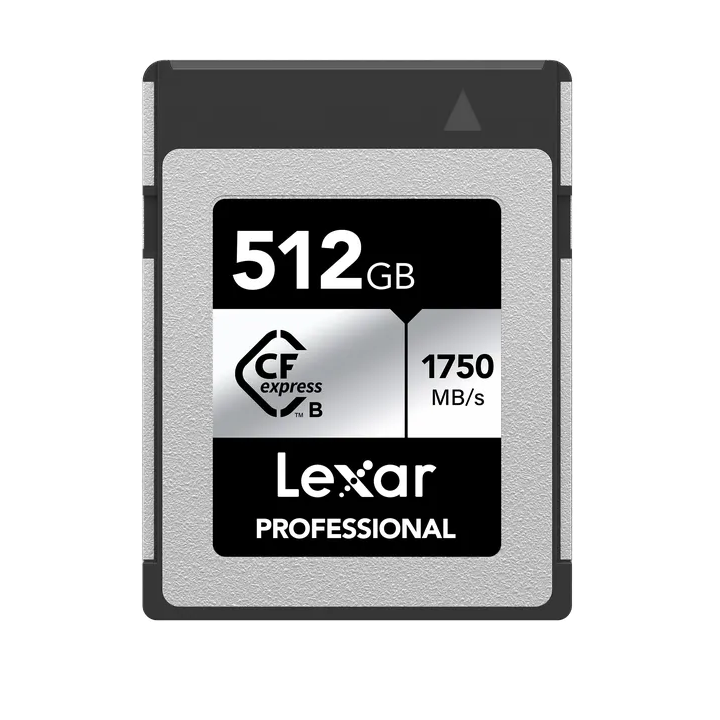 Lexar LCXEXSL512G-RNENG - 1750MB/s CFexpress B 512GB Silver