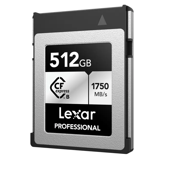 Lexar LCXEXSL512G-RNENG - 1750MB/s CFexpress B 512GB Silver