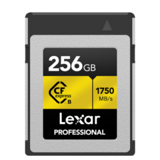 Lexar LCXEXPR256G-RNENG - 1750MB/s CFexpress B 256GB Gold