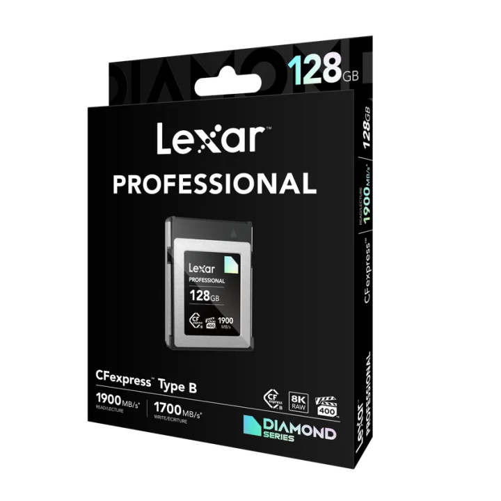 Lexar LCXEXDM128G-RNENG - 1900MB/s CFexpress B 128GB Diamond