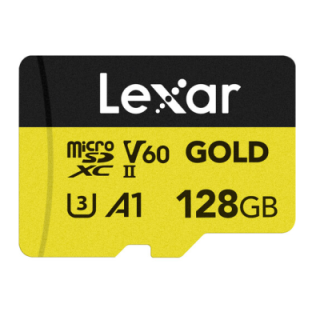 Lexar LMSGOLD128G-BNNNG - micro SDXC 280MB/s 128GB Gold