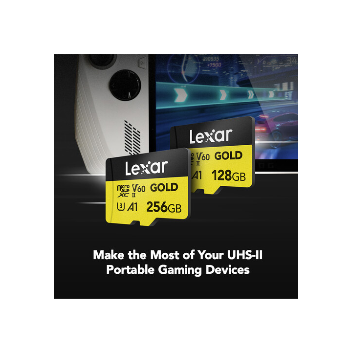 Lexar LMSGOLD128G-BNNNG - micro SDXC 280MB/s 128GB Gold