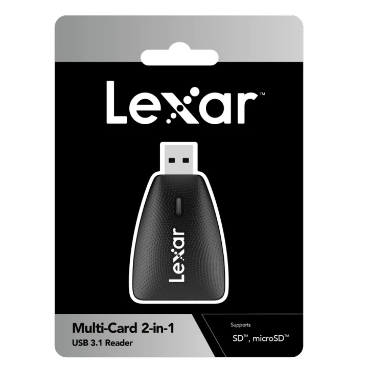 Lexar LRW450UB - Multi-Card 2-in-1 Reader