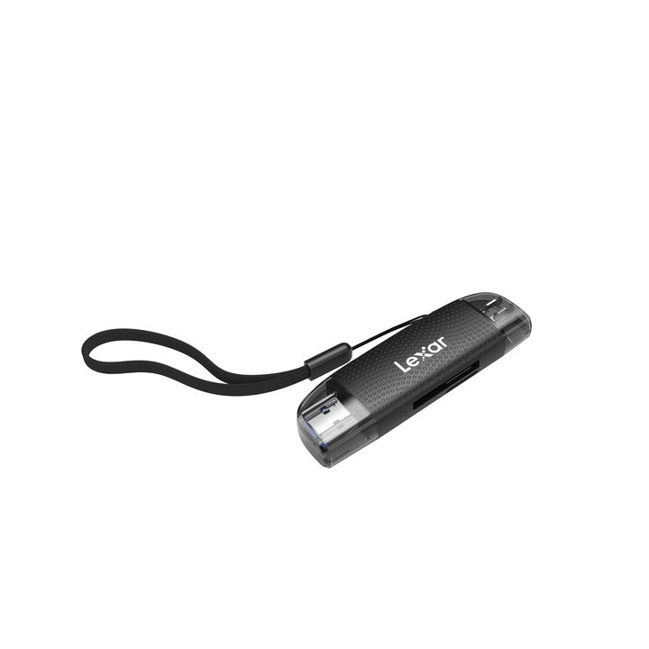 Lexar LRW310X-BNBNG - Dual Slot Card USB A/C Reader