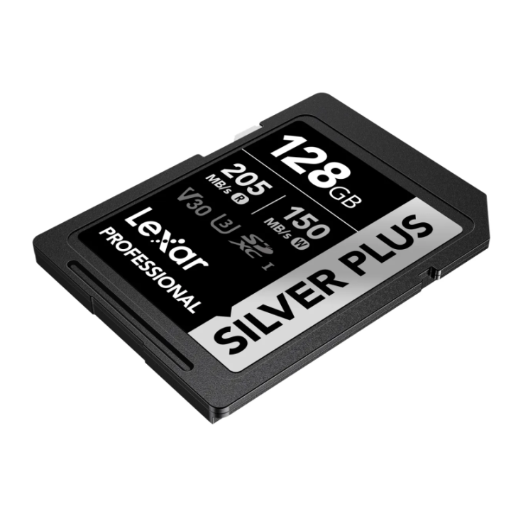 Lexar LSDSIPL128G-BNNNG - SILVER Plus UHS-I SDXC 128GB