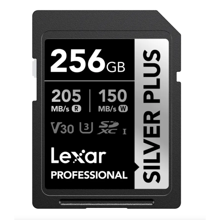 Lexar LSDSIPL256G-BNNNG - SILVER Plus UHS-I SDXC 256GB