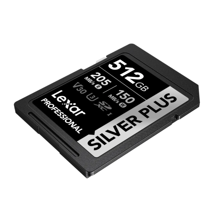 Lexar LSDSIPL512G-BNNNG - SILVER Plus UHS-I SDXC 512GB