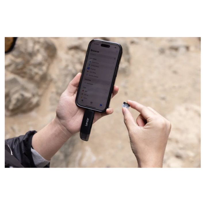 Lexar LMSSIPL064G-BNANG - micro SDXC Silver Plus 64GB