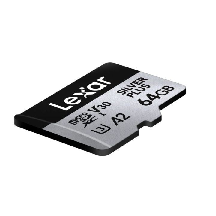 Lexar LMSSIPL064G-B2ANG - micro SDXC Silver Plus 2x64GB