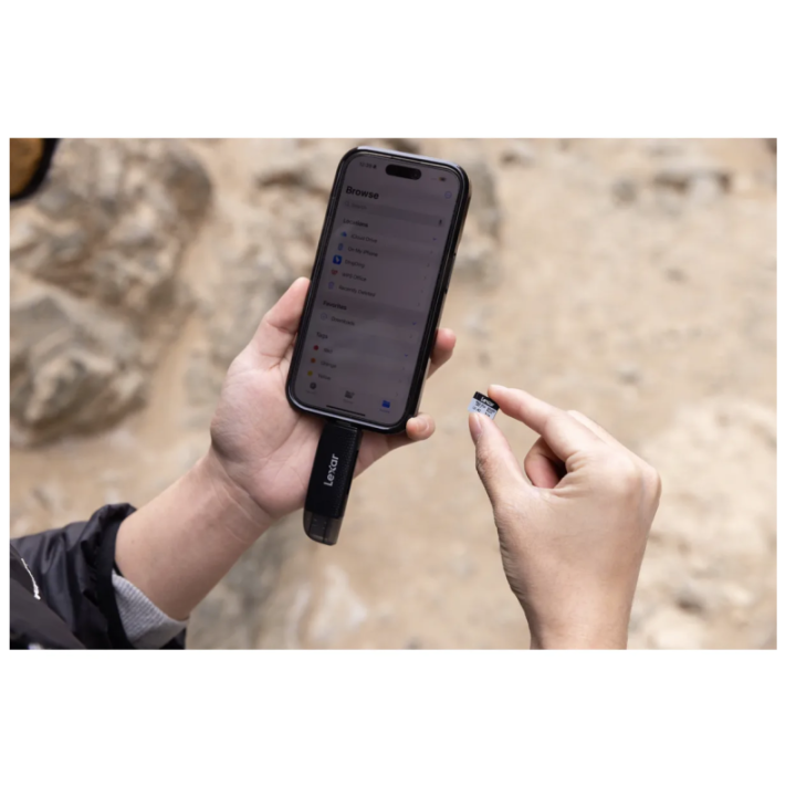 Lexar LMSSIPL064G-B2ANG - micro SDXC Silver Plus 2x64GB