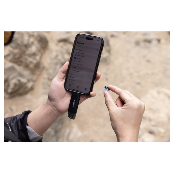 Lexar LMSSIPL128G-BNANG - micro SDXC Silver Plus 128GB