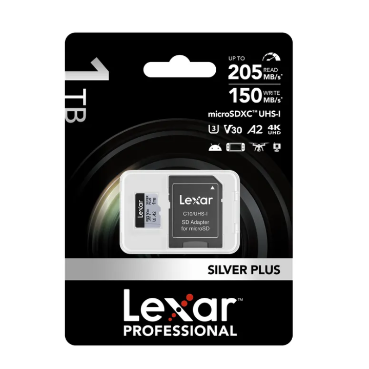 Lexar LMSSIPL001T-BNANG - micro SDXC Silver Plus 1TB