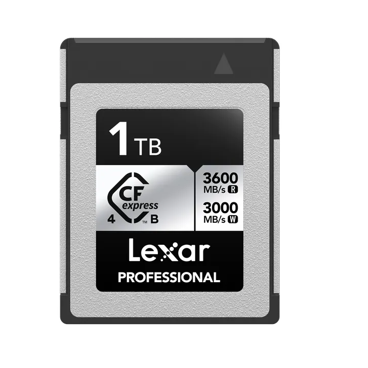 Lexar LCXEXS4001T-RNENG - 3600MB/s CFexpress B 1TB Silver