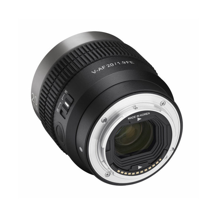 Samyang F1213506101 - V-AF 20mm F1.9 Sony E mount
