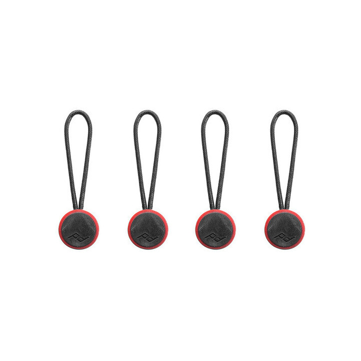 Peak Design 464-PKA.N4 - Anchor 4-Pack - Red/Black