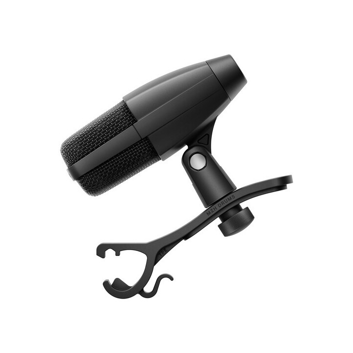 Sennheiser MD 421 KOMPAKT + DRUM CLAMP - Multipurpose Cardioid Dynamic Microphone with Drum Clamp