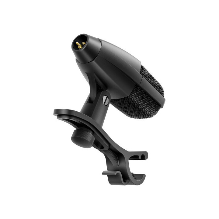 Sennheiser MD 421 KOMPAKT + DRUM CLAMP - Multipurpose Cardioid Dynamic Microphone with Drum Clamp