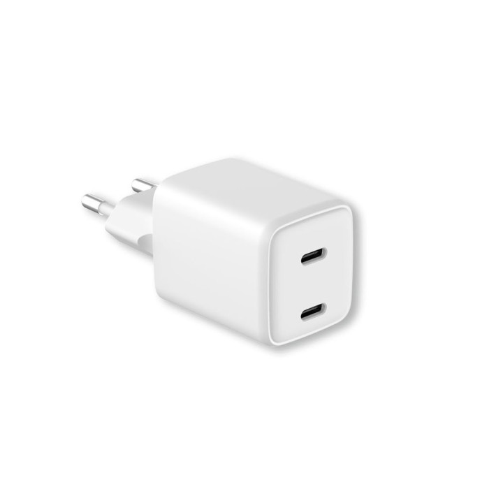 LMP ZHS35 - USB-C GaN Dual Power Adapter 35W