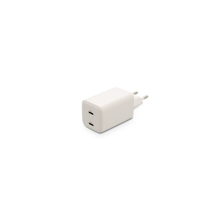 LMP ZX74T - USB-C GaN Dual Power Adapter 65W