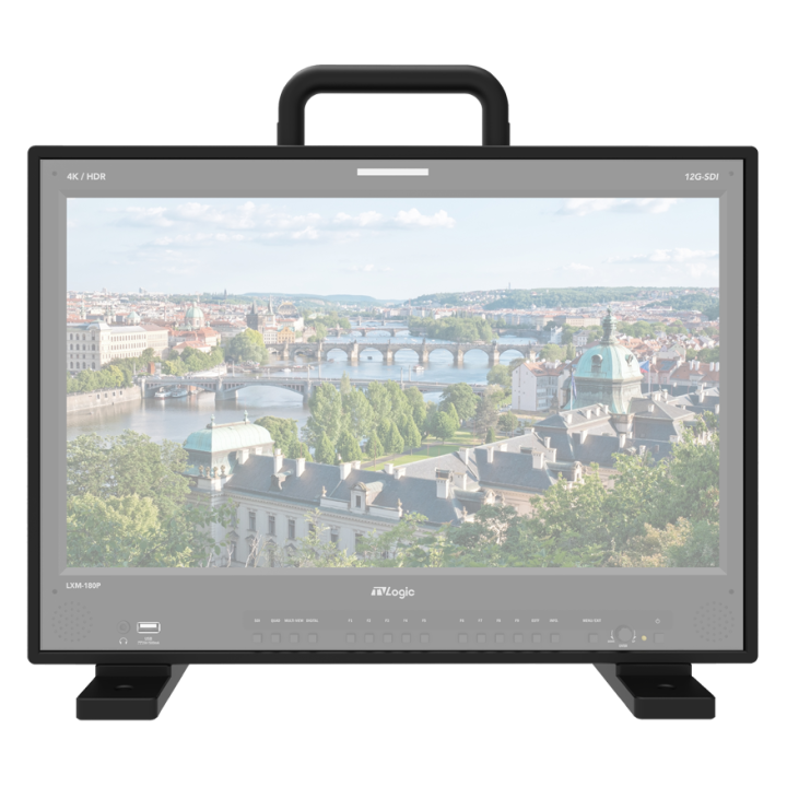 TVLogic LXM-180P-FM - 18.4" 4K/UHD 12G Quad Field Monitor with Multi-Mounting Cage