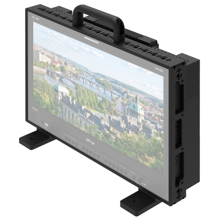 TVLogic LXM-180P-FM - 18.4" 4K/UHD 12G Quad Field Monitor with Multi-Mounting Cage