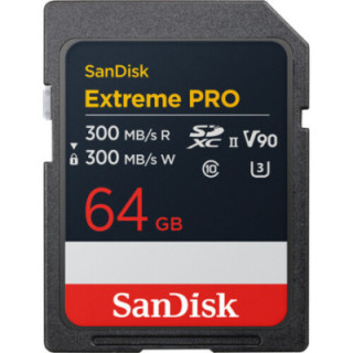 Sandisk SDSDXDM-064G-GN4IN - 64GB Extreme PRO UHS-II SDXC Memory Card