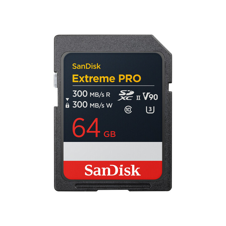 Sandisk SDSDXDM-064G-GN4IN - 64GB Extreme PRO UHS-II SDXC Memory Card