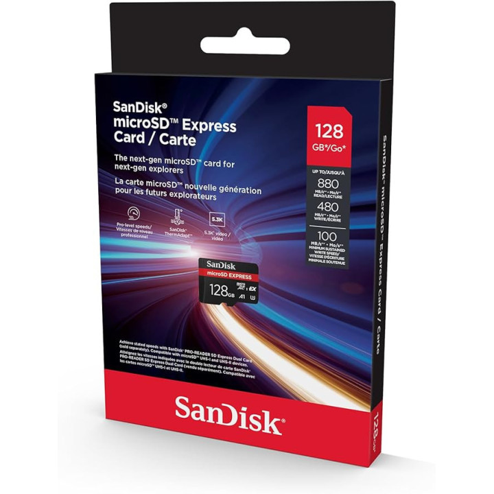 Sandisk SDSQXFN-128G-GN4NN - Express 880MB/s microSDXC 128GB