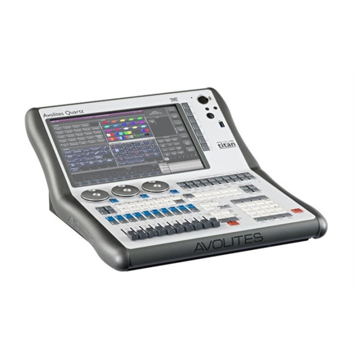 Avolites 11-02-0123 - LED gooseneck luminaire XLR3 straight ART2000, QUARTZ, 4000K, black