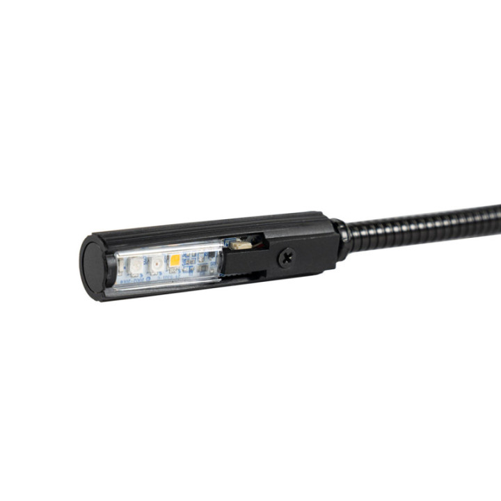 Avolites 11-02-0130 - LED gooseneck luminaire BRW 18" RA DIAMOND, 4000K, black