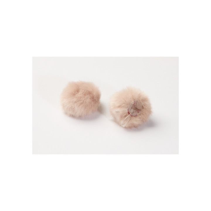DPA Microphones AIR1-BEIGE-S - AIR1 Universal Miniature Fur Windscreen (2-Pack, Small, Beige)