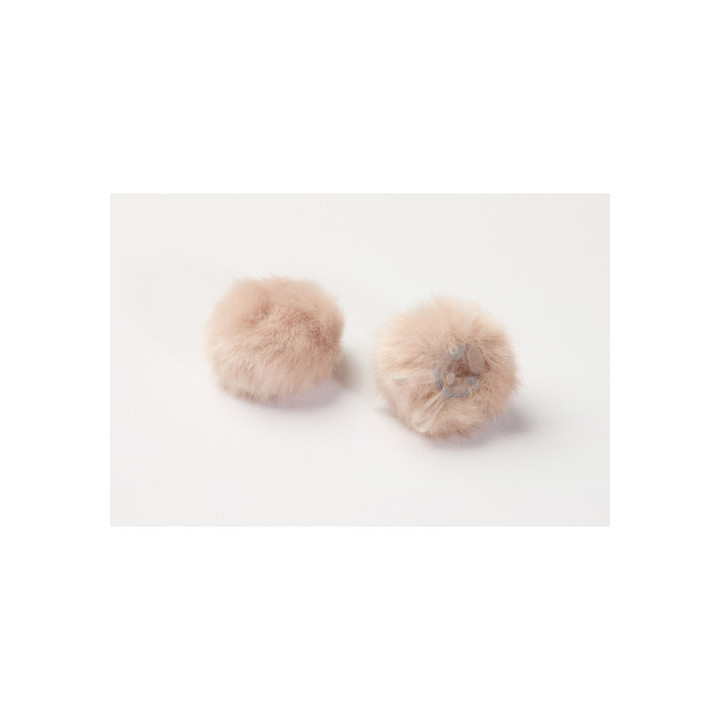 DPA Microphones AIR1-BEIGE-L - AIR1 Universal Miniature Fur Windscreen (2-Pack, Large, Beige)