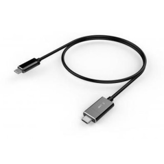 LMP 17083 - Magnetic Safety charging cable USB-C to USB-C up to 100W, 1.8 m - Space Gray