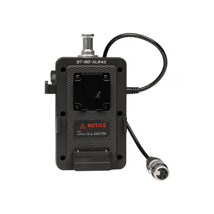 Nanlite BT-BG-XLR4II - V-Mount Battery Grip for Forza 150B and FC-120B