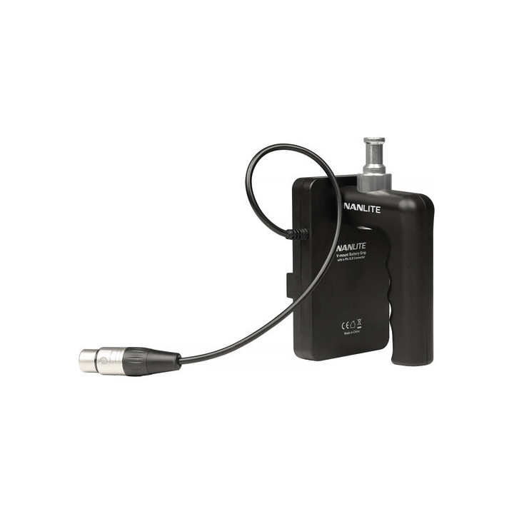 Nanlite BT-BG-XLR4II - V-Mount Battery Grip for Forza 150B and FC-120B