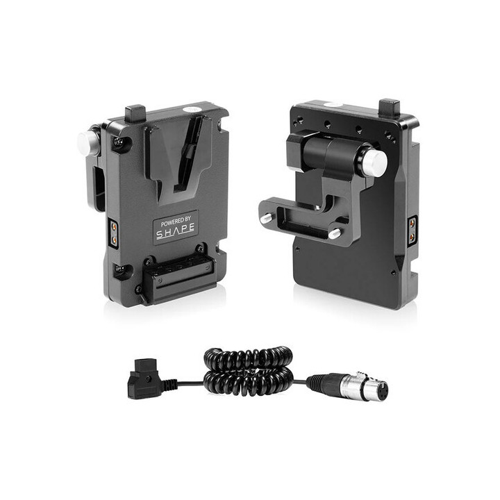 Shape C4VP - Pivoting Battery Plate for Canon EOS C400 (V-Mount)