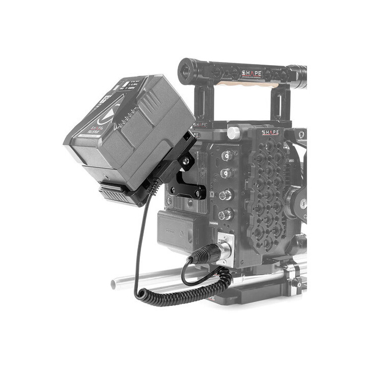 Shape C4VP - Pivoting Battery Plate for Canon EOS C400 (V-Mount)