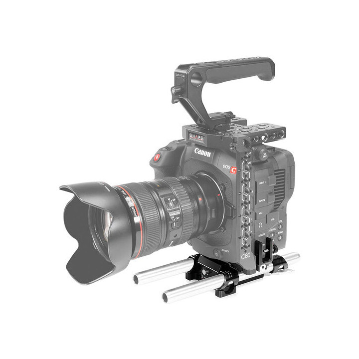 Shape C80B15 - Arca Baseplate 15mm LWS for Canon EOS C80