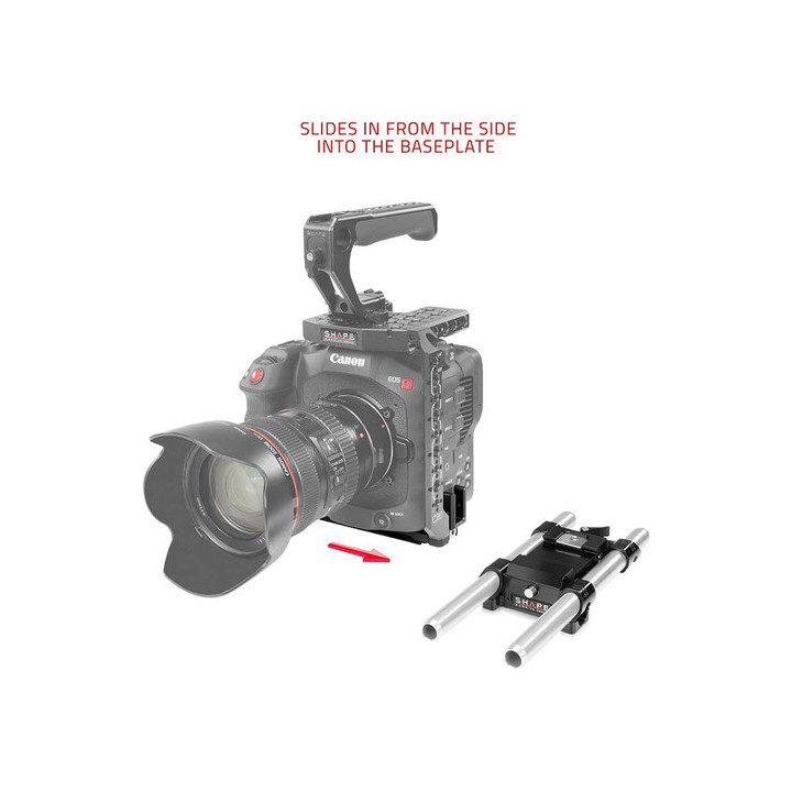 Shape C80B15 - Arca Baseplate 15mm LWS for Canon EOS C80