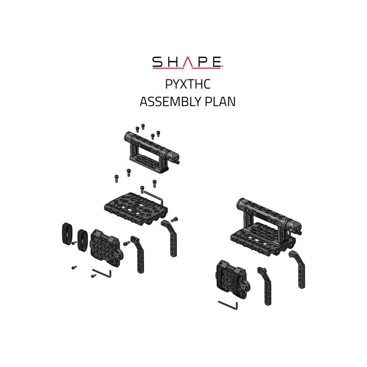 Shape PYXTHC - Cage with Top Handle for Blackmagic Design PYXIS 6K