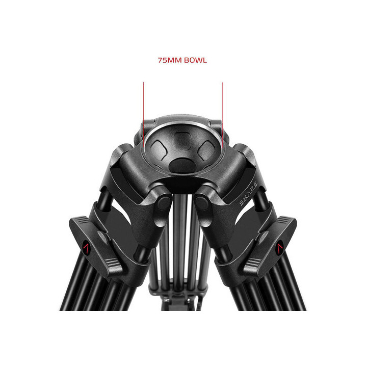 Shape STF11 - Freelance Heavy-Duty Tripod with Fluid Head