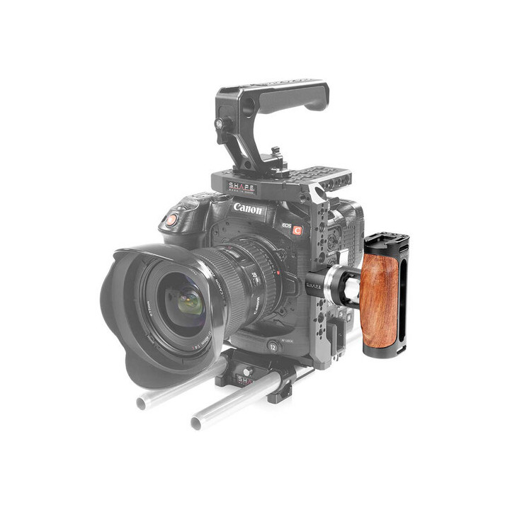 Shape SUPNR - Universal Pivoting Side Handgrip and NATO Clamp with ARRI Rosette