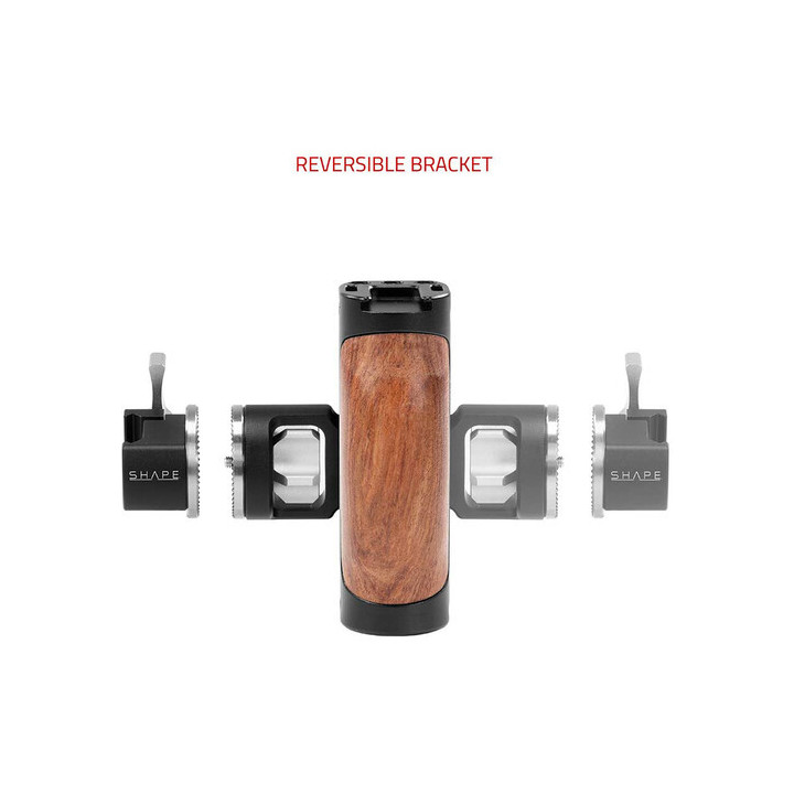 Shape SUPNR - Universal Pivoting Side Handgrip and NATO Clamp with ARRI Rosette