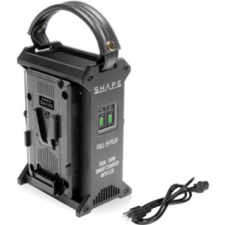 Shape V10PWC - FULL PLAY Dual V-Mount 100W Fast Charger with LCD