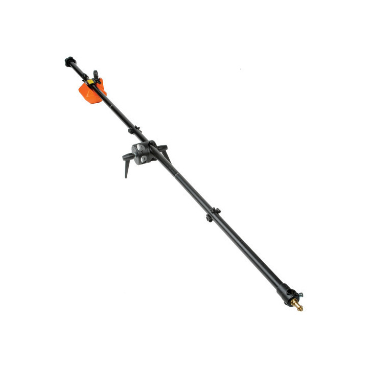 Manfrotto 024B - Boom Assembly, Black - 6.5' (2m)