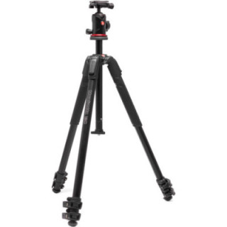 Manfrotto MK190X3-Q6T - 190X3 3-Section Photo AS Aluminum Tripod Kit