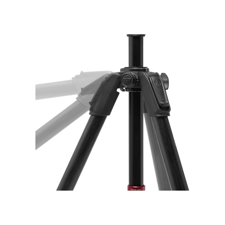Manfrotto MVK502055CXPROV - 4-Section Carbon Fiber Video Tripod Kit with Fluid Head